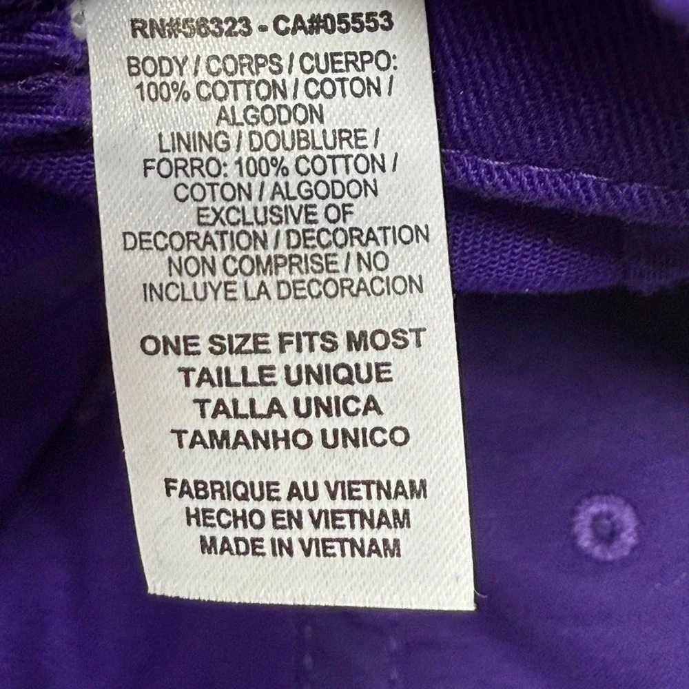 Nike Heritage86 The Van Purple Unisex 1 Size Adjustable Baseball Cap‎ NWT